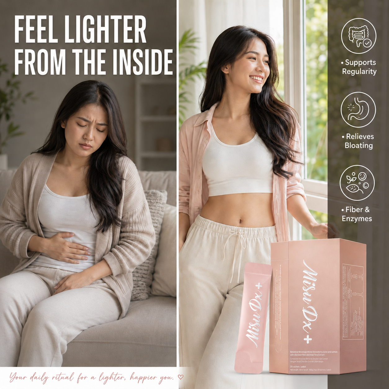 MISU N + & MISU DX+ Bloating & Weight Management Bundle