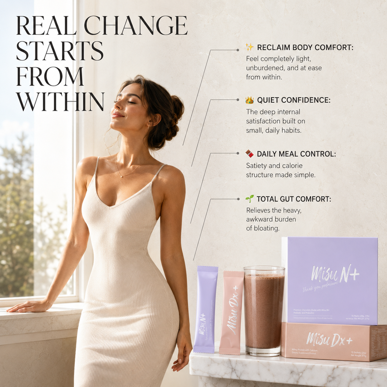 MISU N + & MISU DX+ Bloating & Weight Management Bundle