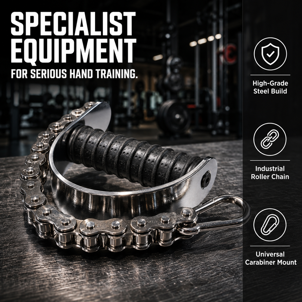 Kinetic Shape Pro arm wrestling pronation handle for wrist and forearm rotation training